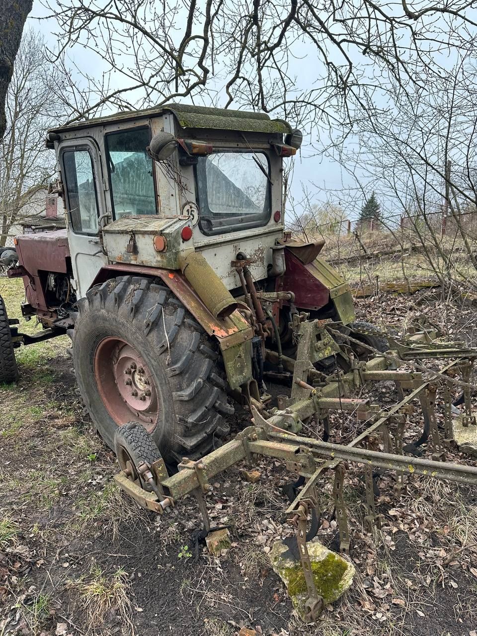 Трактор саморобний