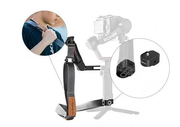 SmallRig 4383 - uchwyt typu sling, zmniejszający ciężar gimbala