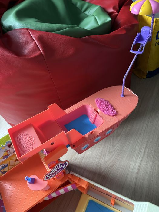 Statek Polly Pocket, domek do zabawy