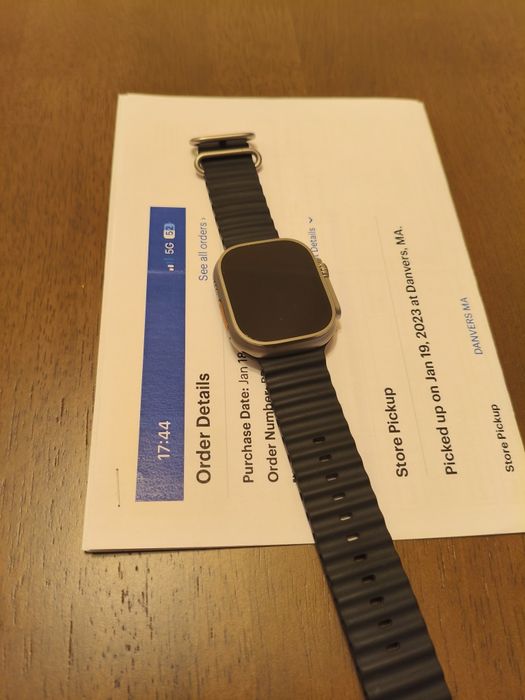 Apple Watch ultra 1 GPS+Telemóvel