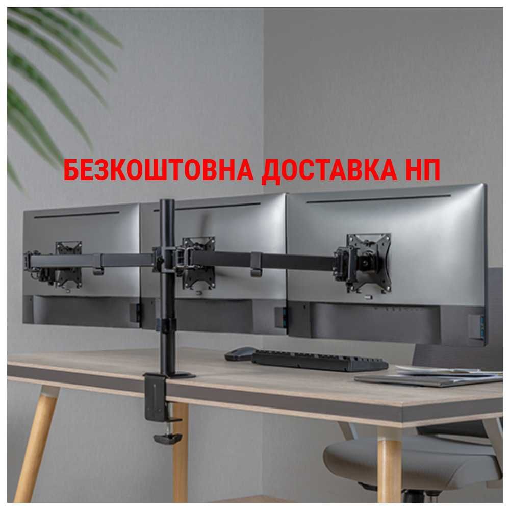 Кронштейн кріплення для моніторів 17"-27" Brateck LDT66-C034