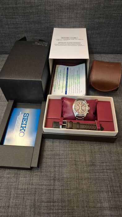 Zegarek Seiko Prospex Land Speedtimer Chronograph Solar SSC953P1