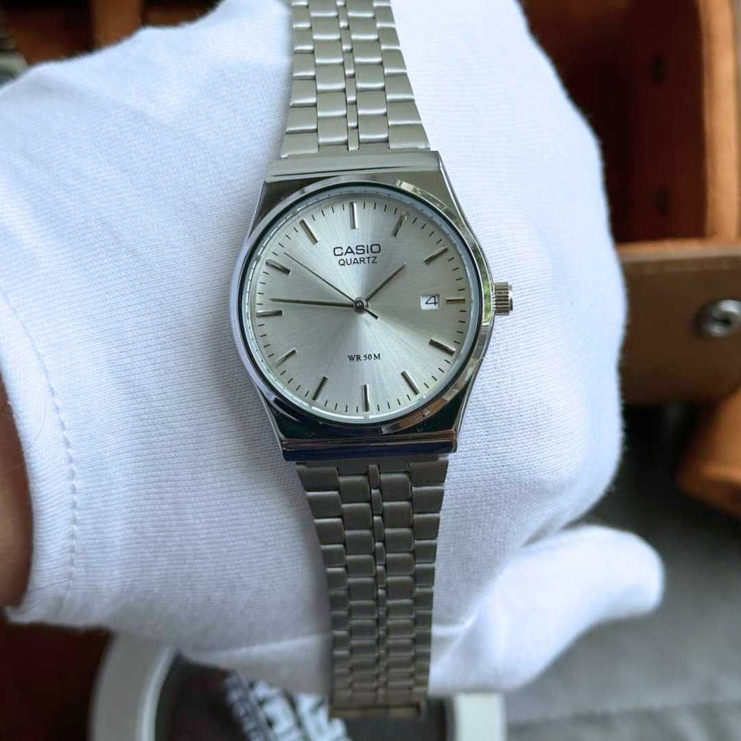 Годинник Casio MTP VС 01 Silver | часы касио b 145 | Часи а159