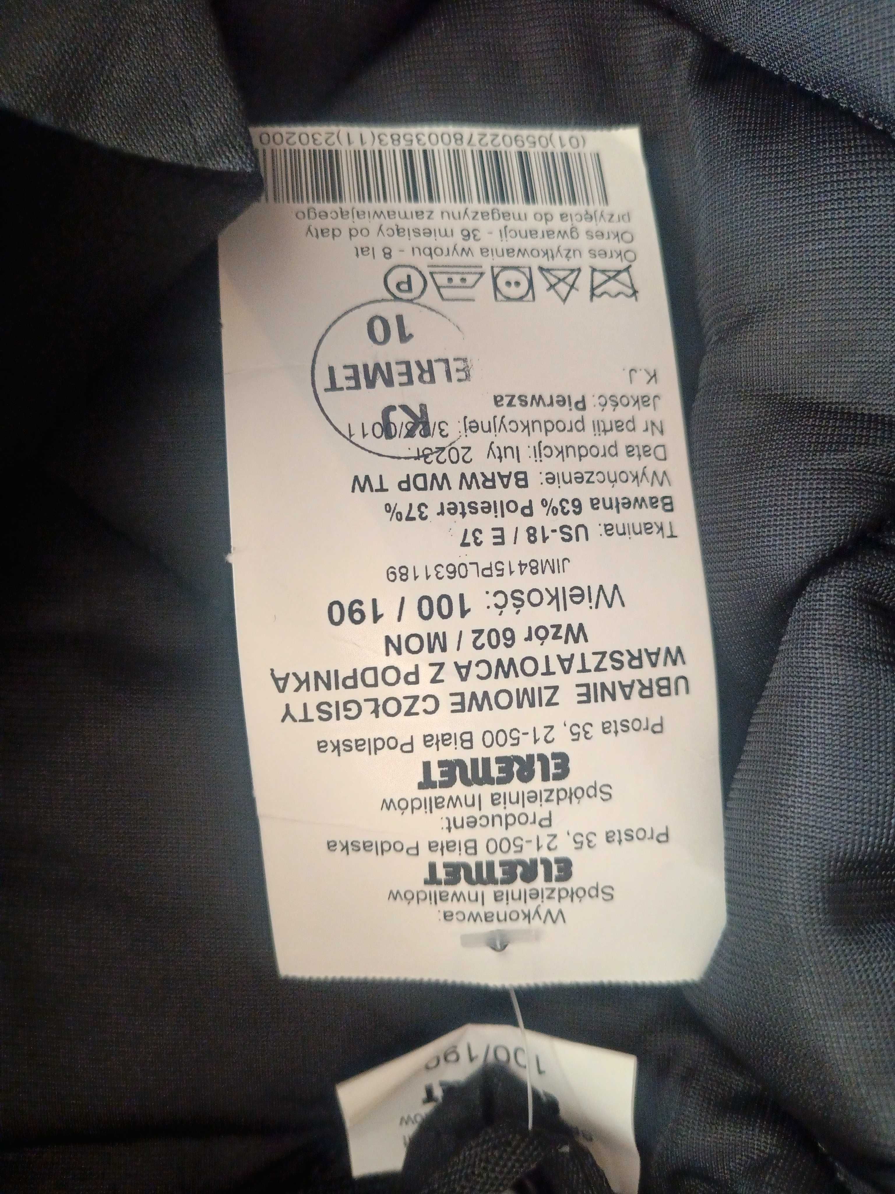 Ubranie warsztatowca czołgisty