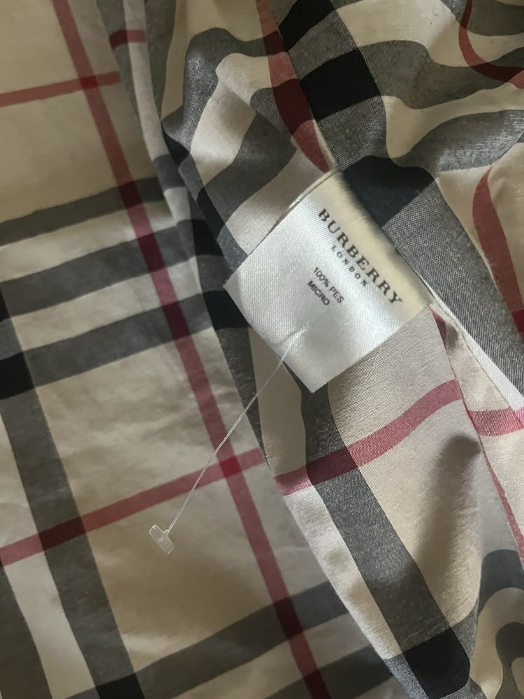 Plaszcz trencz burberry