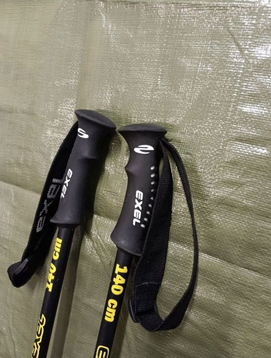 Kijki kije narciarskie karbonowe Exel boom sport 140 cm