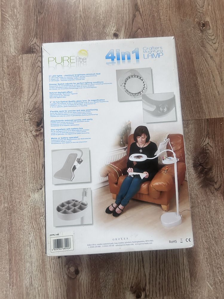 Lampa 4w1 do rekodzieła