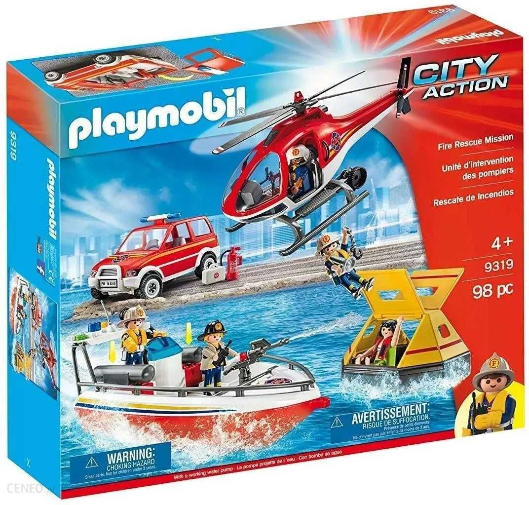 Klocki PLAYMOBIL 9319 straż pożarna 3W1 MISJA RATOWNICZA *NOWE*