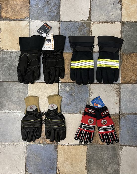 Крагі пожежні, рукавиці пожежного