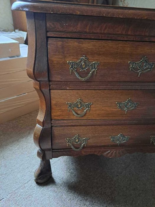 komoda stylowa dębowa