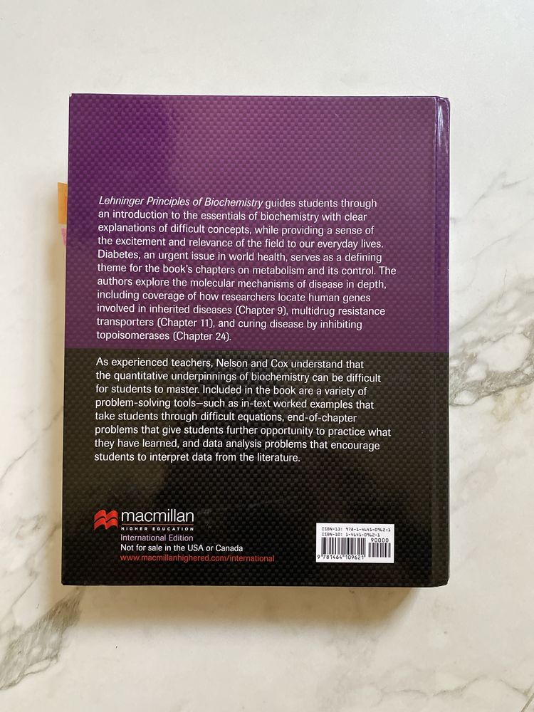 Livro técnico Lehninger - Principles of Biochemistry 6th Edition