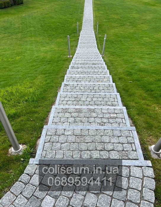 Укладання гранітної та тротуарної бруківки | Київ та область