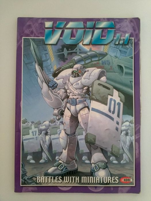 Void 1.1 battles with miniatures - rulebook/livro de regras