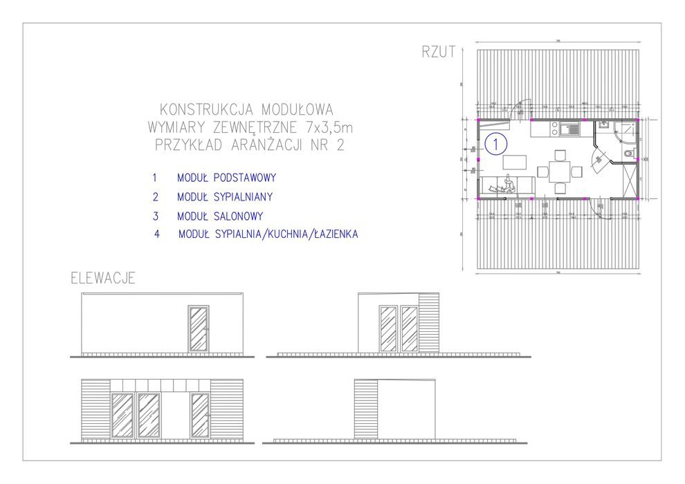 Dom Domek modułowy mobilny BEZ POZWOLENIA zezwolenia zgłoszenia Altana