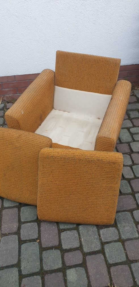 Fotel Tapicerski PRL