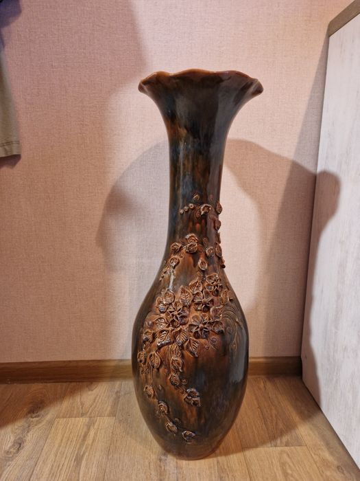 Ваза напольна керамічна