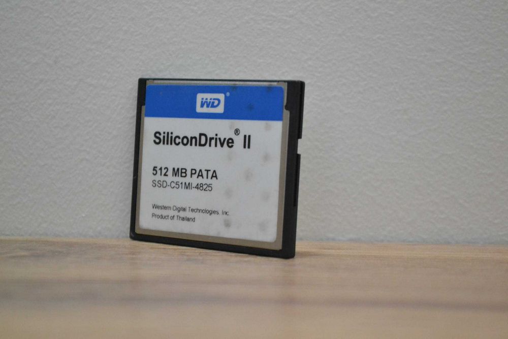karta CF SiliconDrive II 512MB Flash sprawna sprawdzona wysyłka 24h