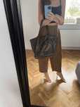Shopper mukke skórzana