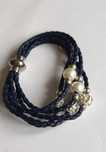 Nowa bransoletka shamballa perły