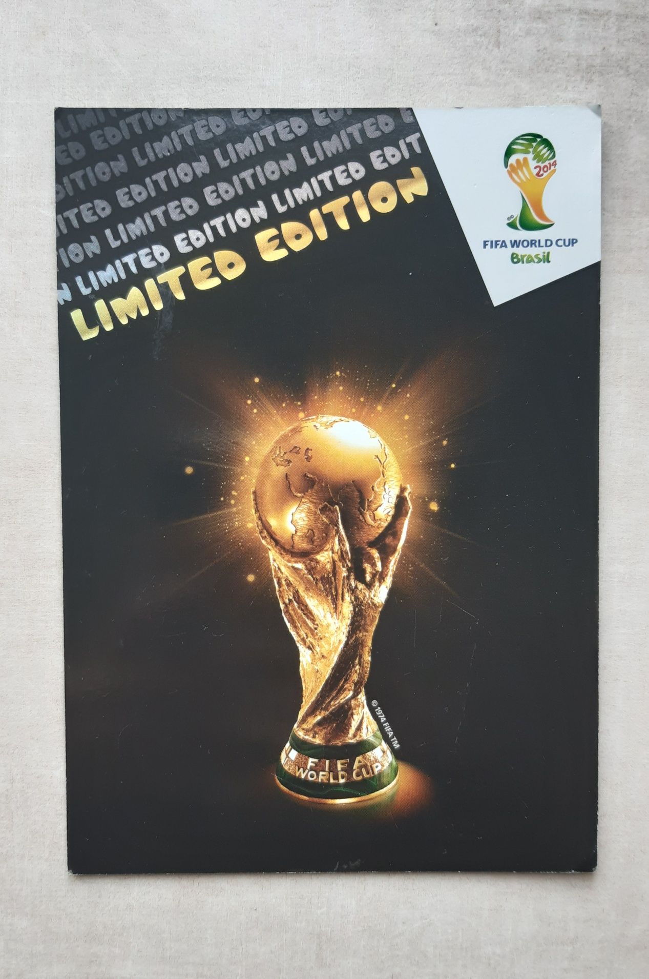 Karta Fifa World Cup Brasil Limited Edition