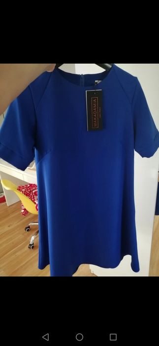 sukienka chabrowa 36