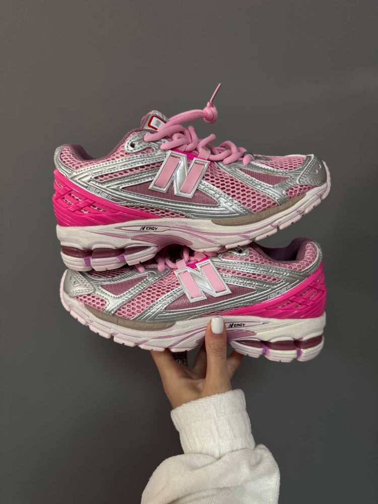 36-41 р кросівки New balance 1906 pink silver