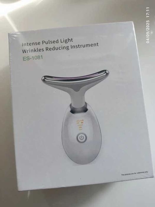 Massajador Luz Pulsada Antirugas e lifting LUNA novo! Selado