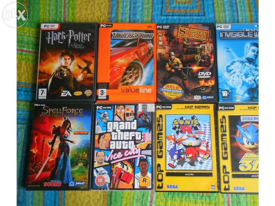 Vendo 4 jogos para PC