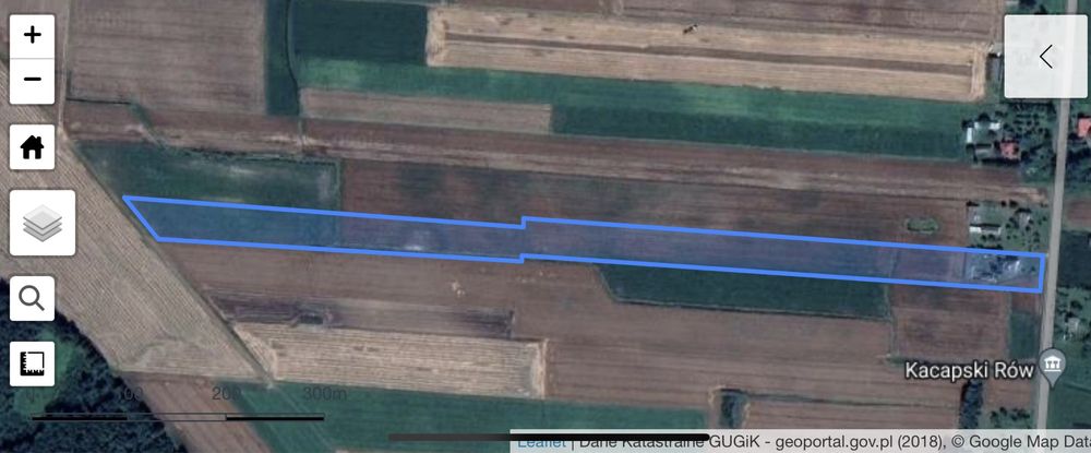 Sprzedam grunty rolne w Modryniec.