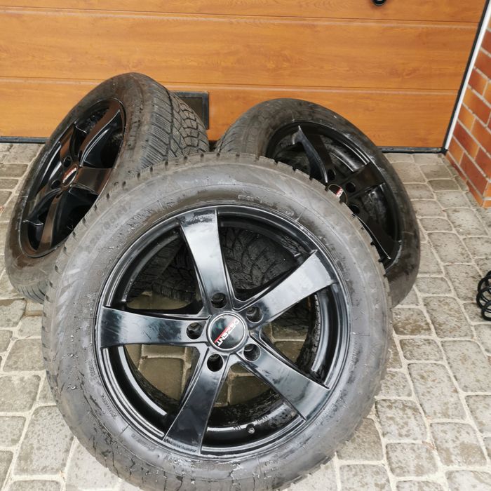 Koła zimowe Firestone 225/55 R17 na felgach DEZENT – Opel Insignia A