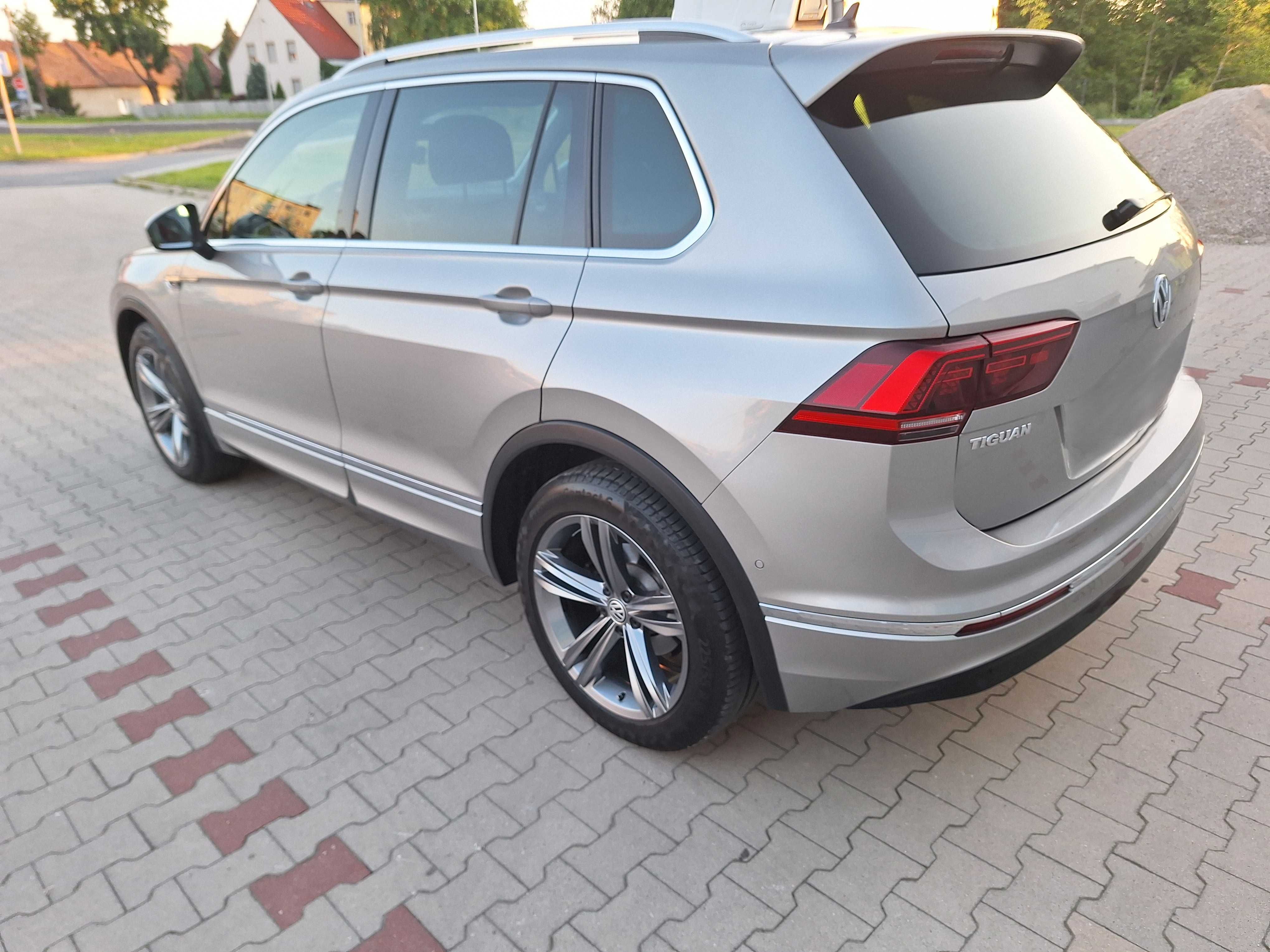 VW Tiguan II R-Line 190KM; 4x4 wisienka na torcie!