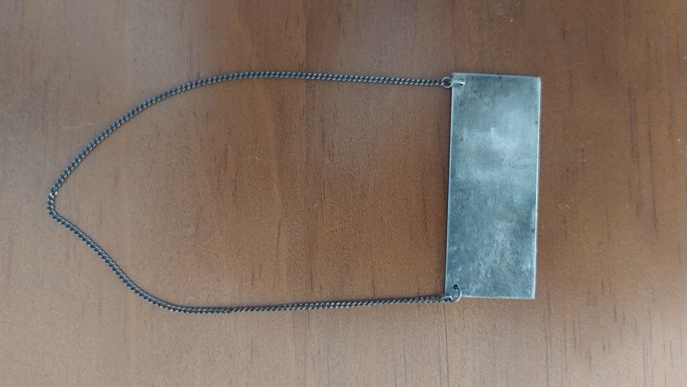 Placa comemorativa de prata torneio futebol 1961