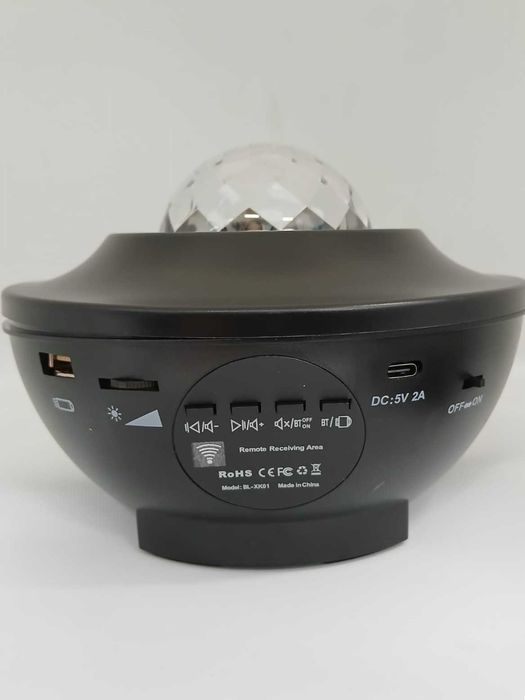 Projetor de Luz com Coluna de Som e Comando (NOVOS)