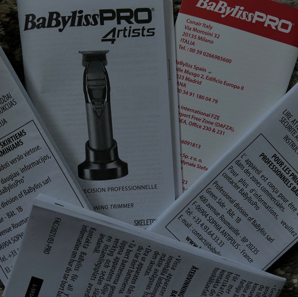 Триммер для стрижки BabylissPRO