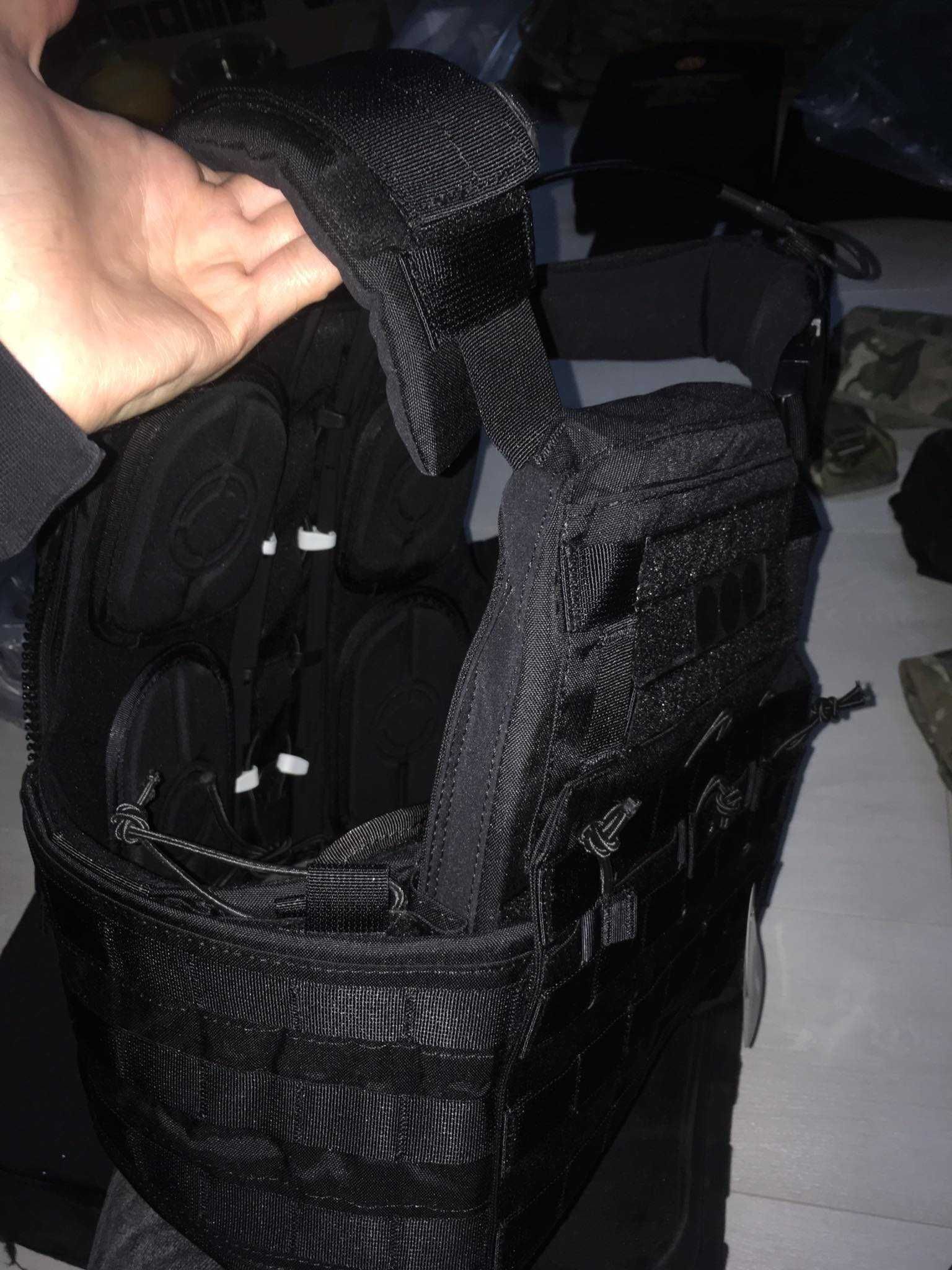 Crye CPC TMC Czarna Kamizelka taktyczna Plate Carrier Cordura