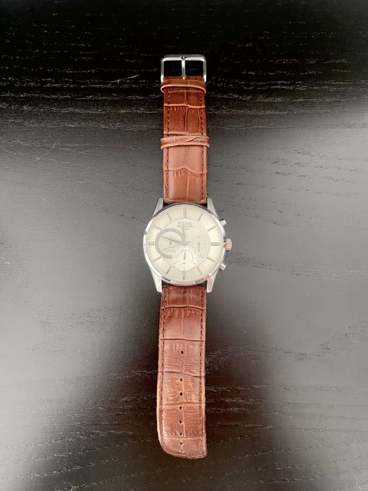 Relógio Pulsar bracelete castanha