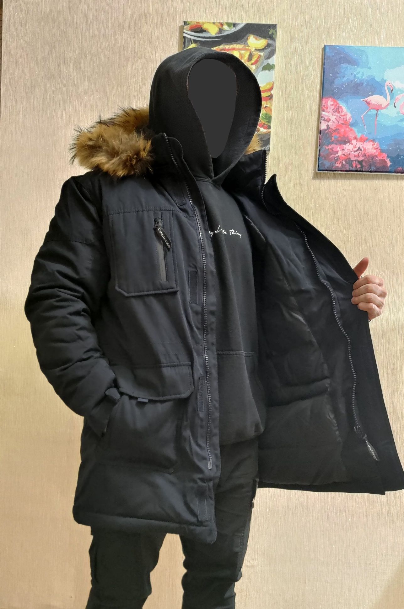 Куртка зимняя Пуховик Канада Парка