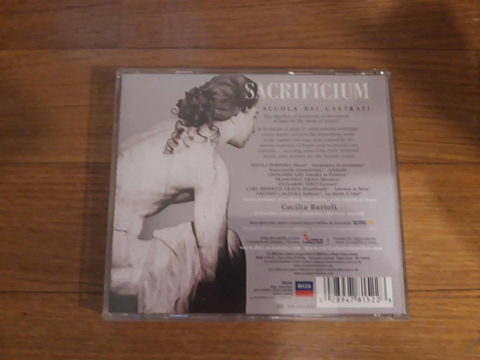 CD Cecilia Bartoli - Sacrificium