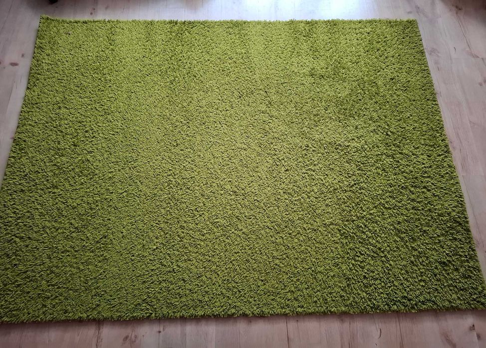 Dywan shagy zielony 140x190