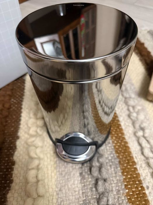 Відро для сміття Hansgrohe AddStoris 41775000 3 л з педаллю, хром