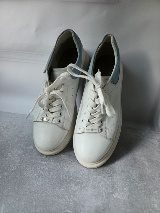 Шкіряні жіночі кеди