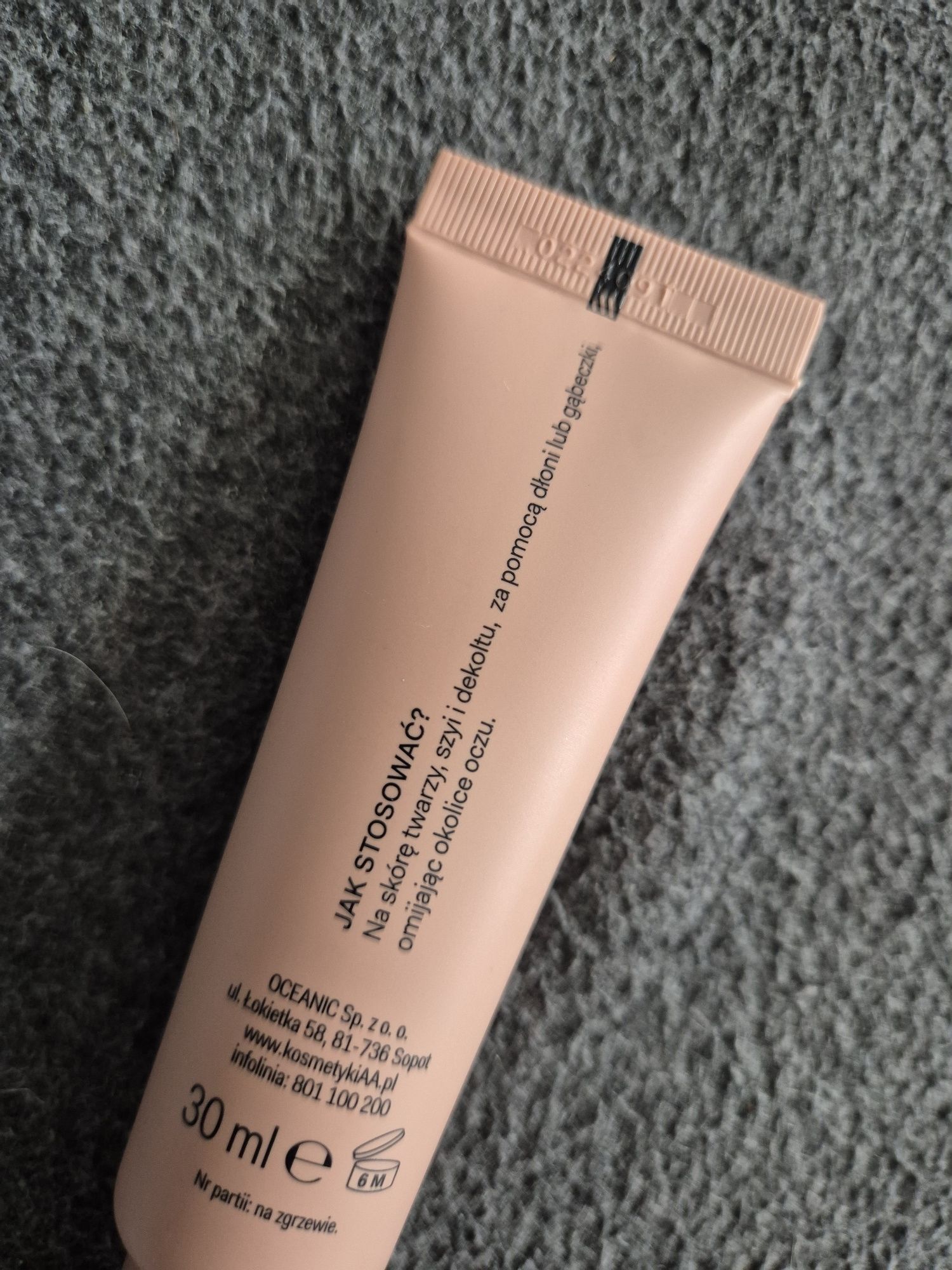 Krem korygujący cc nowy AA LAAB spf 50 01 light