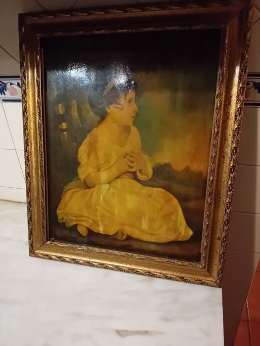 Quadro Antigo Decorativo