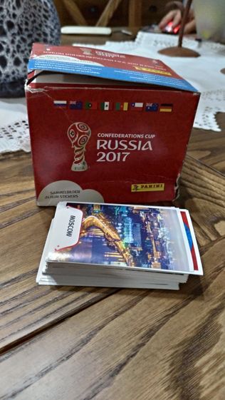 Cromos Taça das Confederações 2017