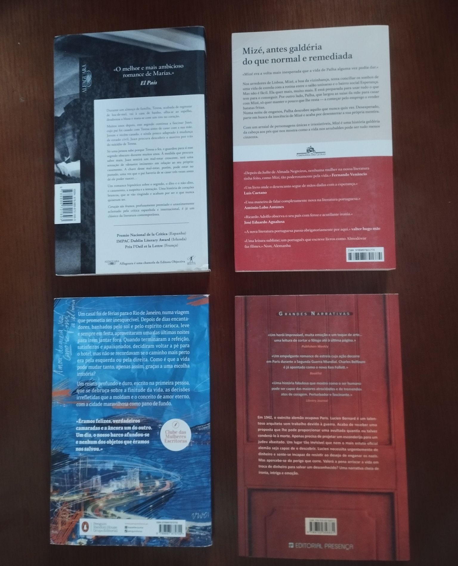 Vendo qualquer um destes livros por 7 € com portes incluídos .