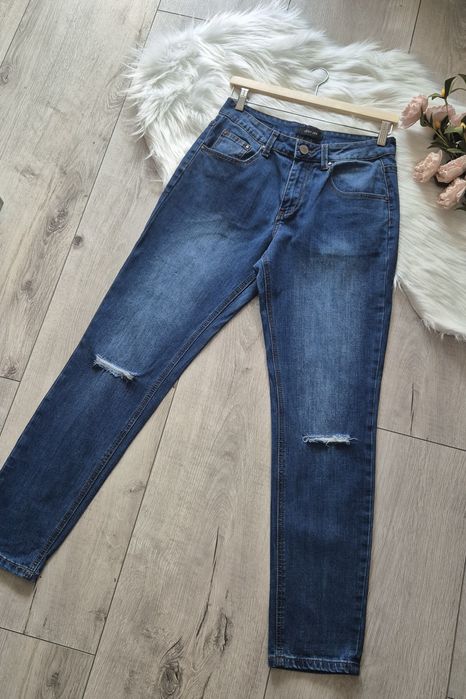 Jeansy Boyfriend, rozmiar 38, Lost Ink, stan bardzo dobry