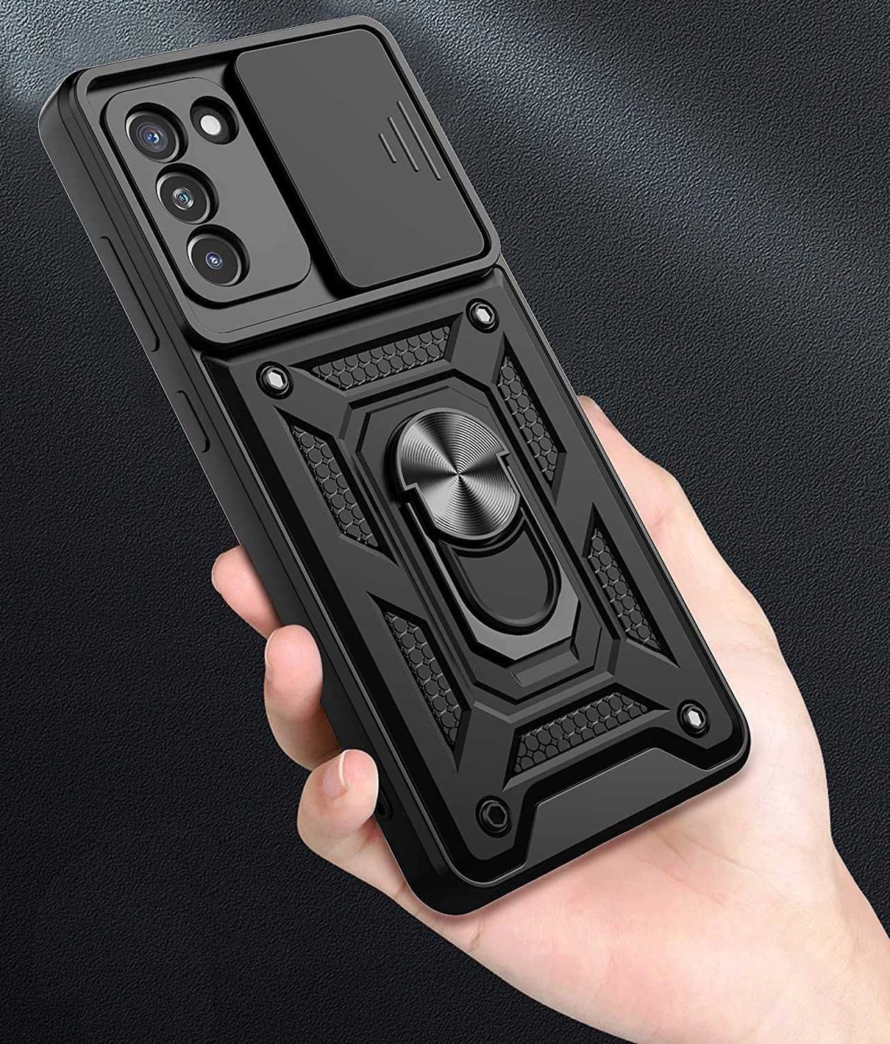 Etui Pancerne do Samsung Galaxy S21 FE + Szkło Hartowane
