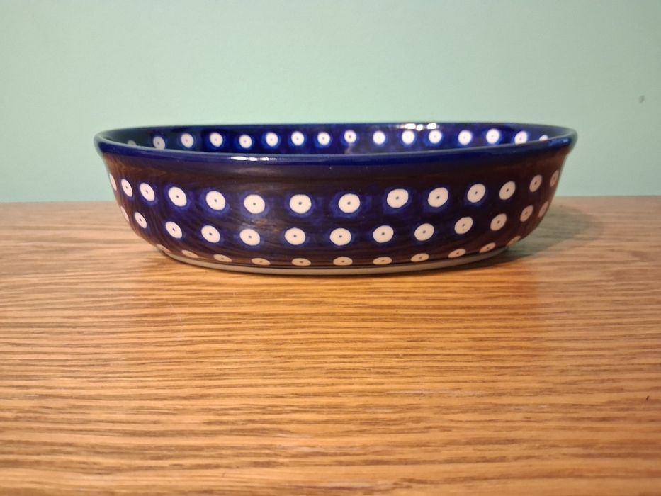 Polmisek owalny 1L 24cm GAT1 Ceramika Artystyczna Boleslawiec