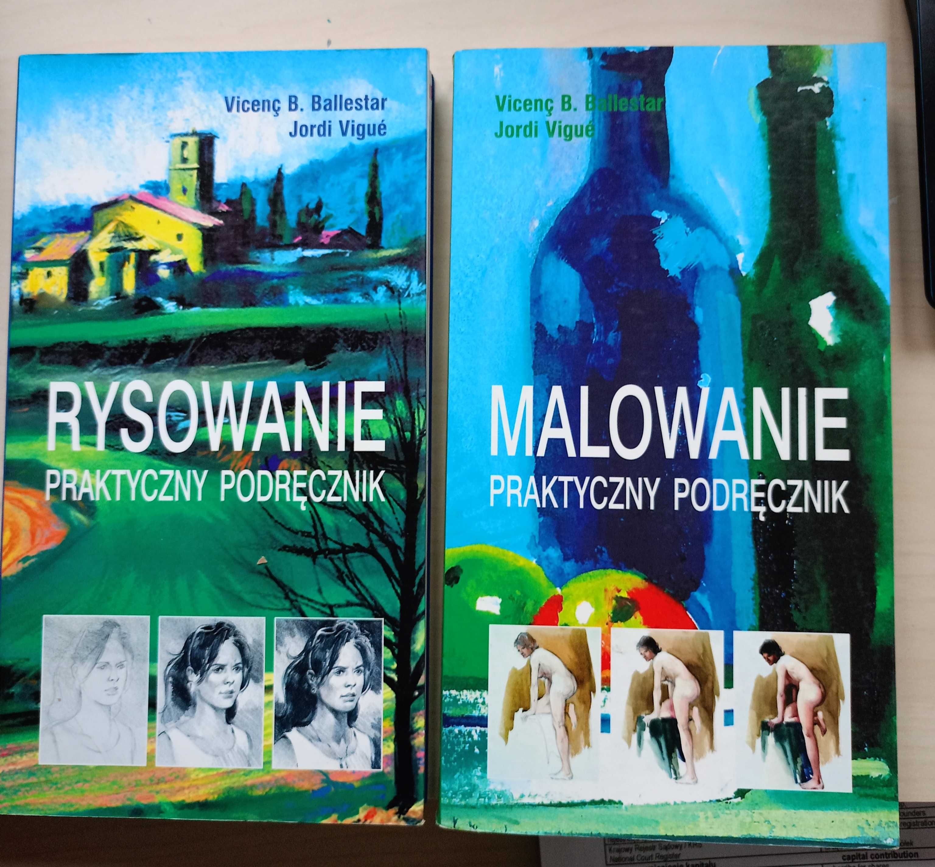 Komplet książek, kursy, Rysowanie i Malowanie