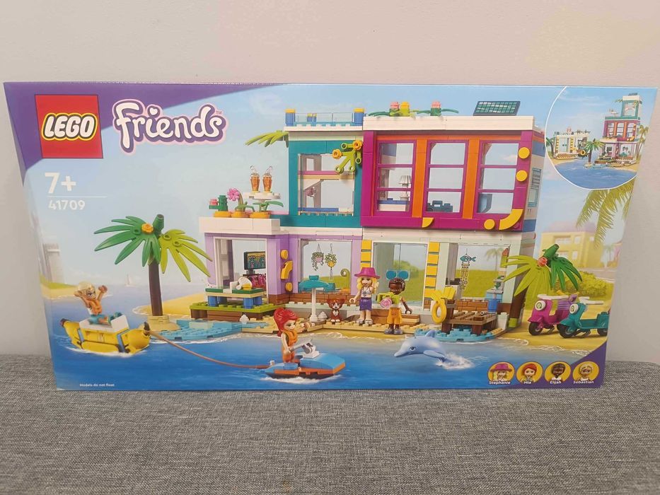 LEGO Friends 41709 Wakacyjny domek na plaży NOWE